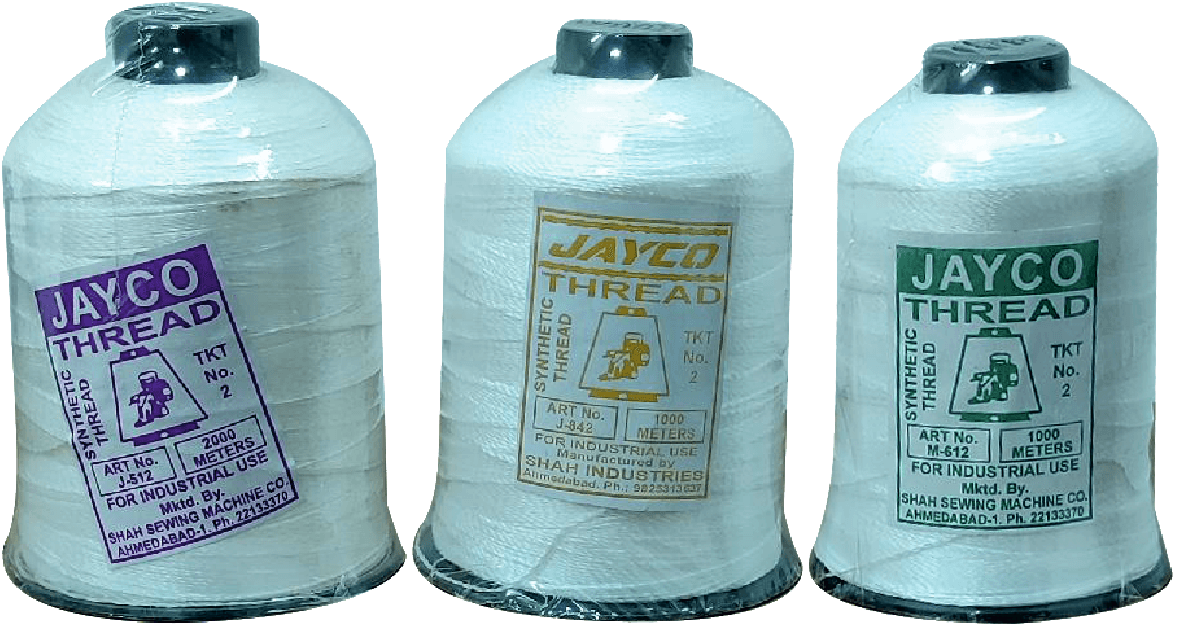 Polypropylene bag closer threads